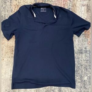 Classic Navy Men's Short Sleeve Polo
